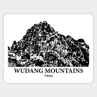 Wudang Mountains - China Sticker